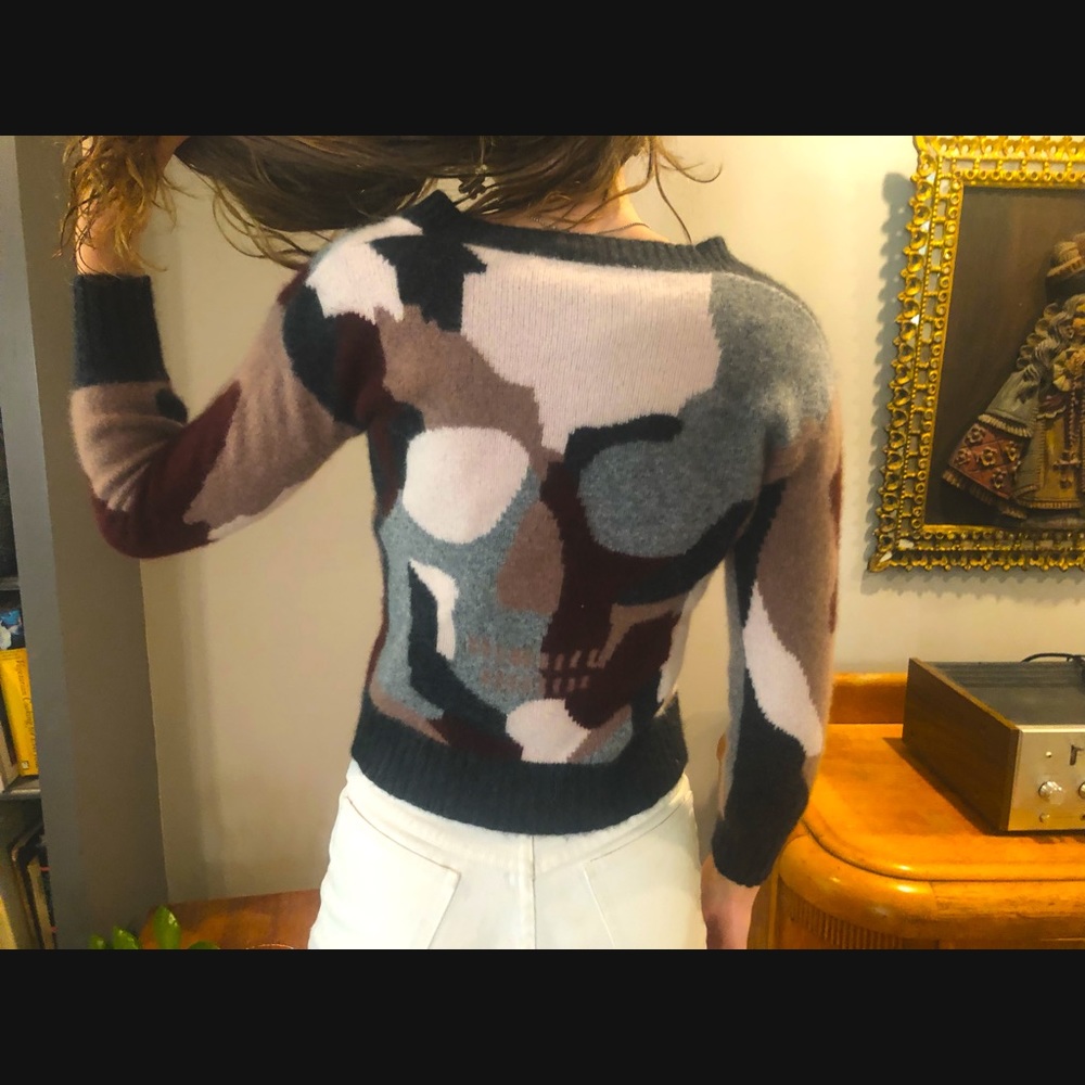 Skull Cashmere Sweater